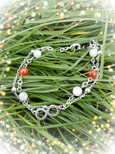 Bracelet 2 rangs Infini