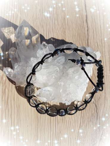 Bracelet Shamballa Cristal de roche