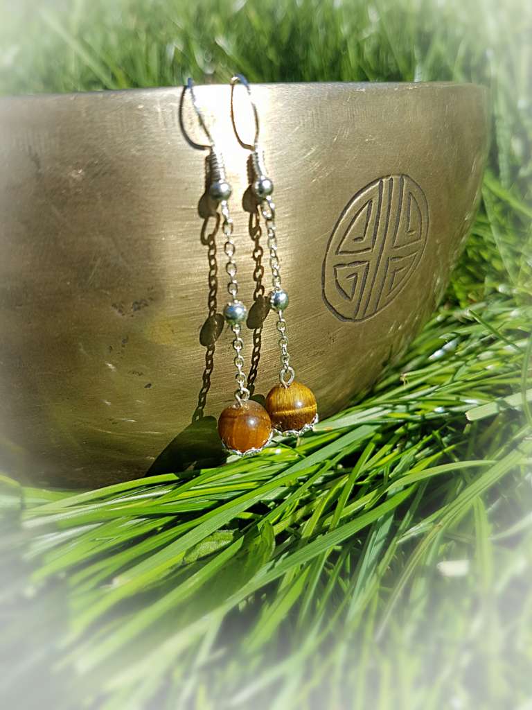 Boucles d'oreilles chaînettes