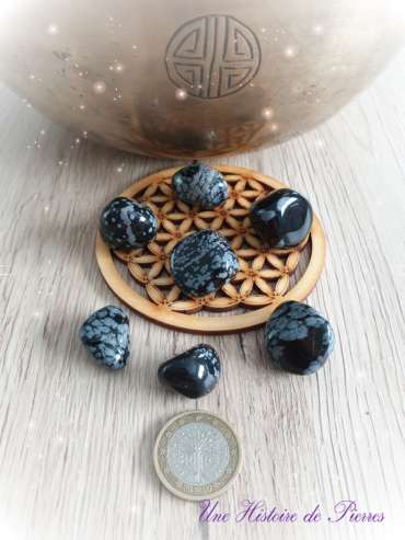 Obsidienne à flocons
