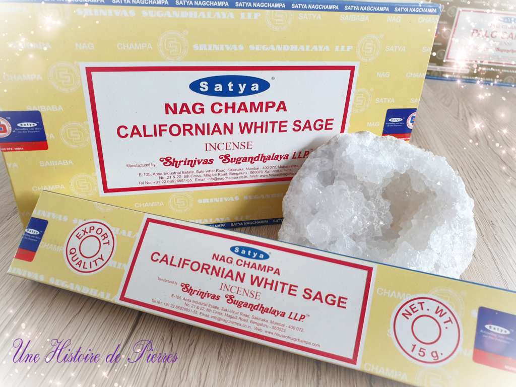 Encens SATYA Sauge blanche de Californie