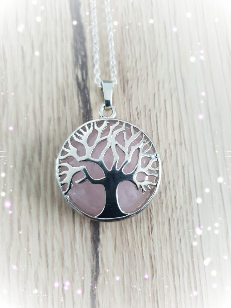 Arbre de vie Quartz rose