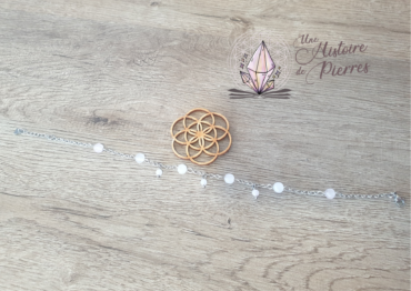 Chevillère Quartz rose