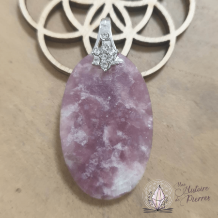 Pendentif Lépidolite